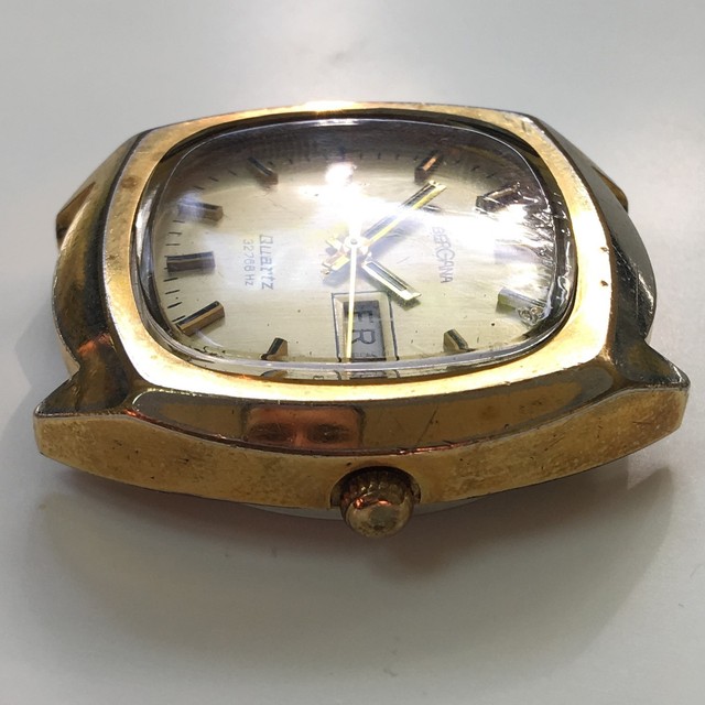 ベルガナ クォーツ 32768 Hz 腕時計。 レアムーブメント ビフォラB12-