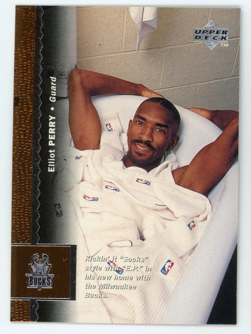 1996-97 Upper Deck Elliot Perry #250