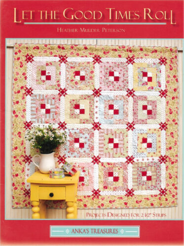 Privatverkauf:  Quiltbuch Let The Good Times Roll - Jelly Roll Quilts - Bild 1 von 4