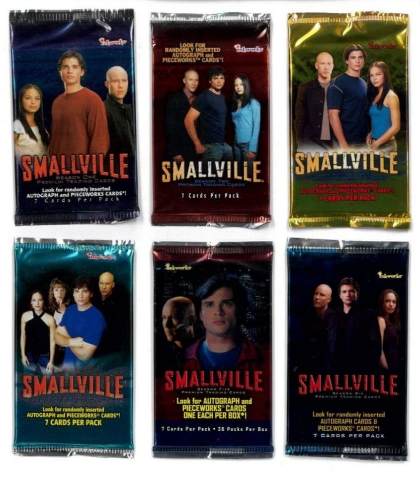 Lot of your choice of 10 Batman, Superman, Smallville, DC unopened card packs - Image 4 of 4