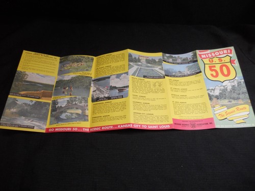 LOTE DE FOLLETO DE VIAJE DE MISSOURI DE COLECCIÓN DE LOS AÑOS 60~4 piezas - Imagen 13 de 15