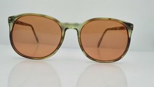 Vintage Sterling Optical Green Oval Horn-Rimmed Sunglasses FRAMES ONLY