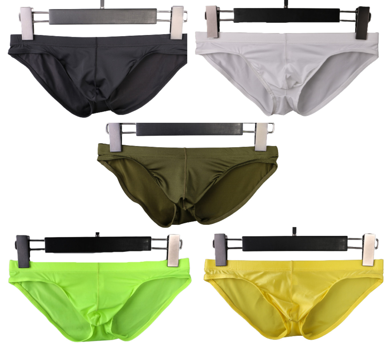 Men's Underwear Extremely Sexy Underwear Multiple Packs Bikini Low-rise Briefs