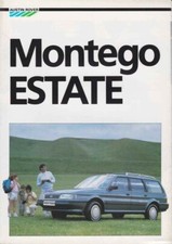 Catalogue Brochure Austin Montego Estate 1985 Belgique en flamand / vlaams