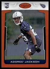 Adoree' Jackson 2017 Panini Certified Mirror Orange #159 #/199 - Titans