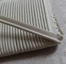 Beige Maxi Piping Bias Tape with Welting Cord for sewing projects - 16 yards