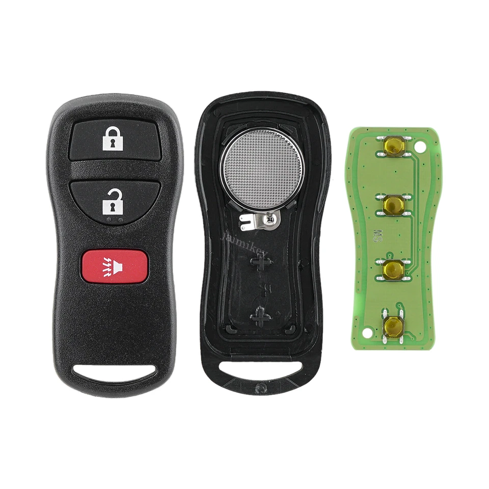 2 para Nissan Titan 2004 2005 2006 2007 2008 2009 2010 mando a distancia sin llave coche llavero Foto 4 de 4