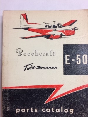 1957 Twin Bonanza E-50 Series Original Parts Catalog