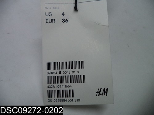 Size 4 Kid's H&M Black Fuzzy Lace Up Sneakers - Picture 2 of 5