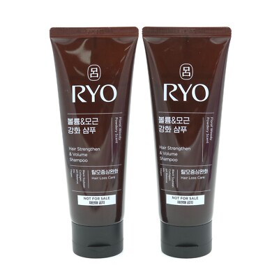 Ryo Hair Strengthen & Volume Shampoo 112ml x 2ea Vegan Hair Loss Care K-Beauty