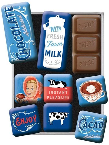 Set De 9 Aimants Frigo Berlin Ampelmann - Personnage Fétiche Des Feux Piétons, Métal, Fabriqué En Allemagne