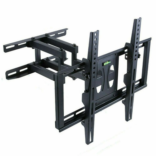 Full Motion Corner TV Wall Desk Mount Bracket Stand Plasma Flat Tilt Swivel 85" - Picture 21 of 57