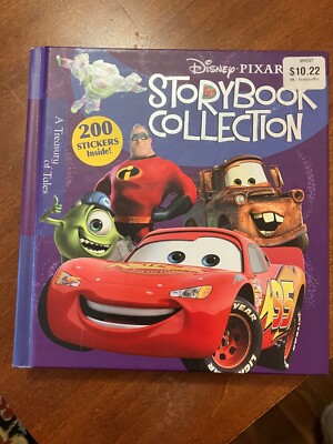 Disney Pixar Storybook Collection Sticker Activity  2010 A Treasury Of Tales