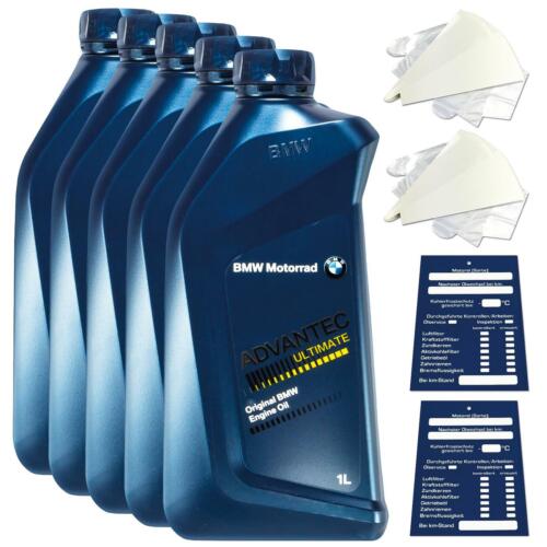 5 Liter original BMW Motorrad Advantec Ultimate 5W40 Motoröl 83122405887 SET - Bild 1 von 4