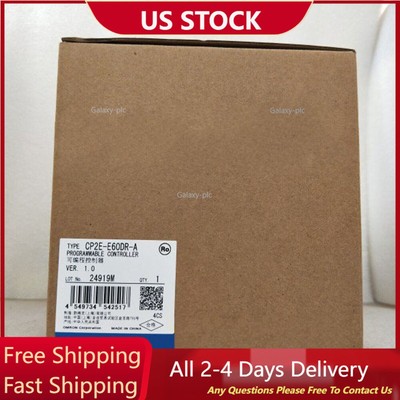 One Omron CP2E-E60DR-A Programmable Controller New CP2EE60DRA Expedited Shipping