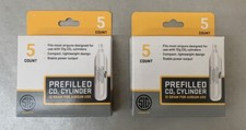 Lot of 2 SIG SAUER AC-12-5 Prefilled 12g CO2 Cylinder for Airgun 5pk 10 Total 