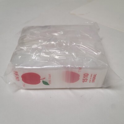 Apple Mini Zip Resealable Bags 1.5'' x 1'' Clear Baggies 1510 1000ct. NEW