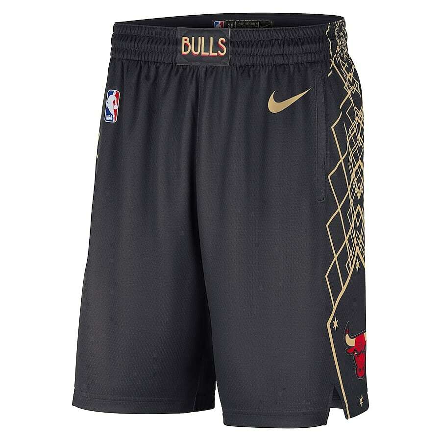 Chicago Bulls Nike City Edition Swingman Performance Shorts Men's 2020 NBA  New