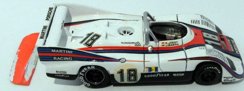 Graphyland Models resina escala 1/43 K04 - Porsche 936 diable Blanc #18 LM 76 - Imagem 2 de 4