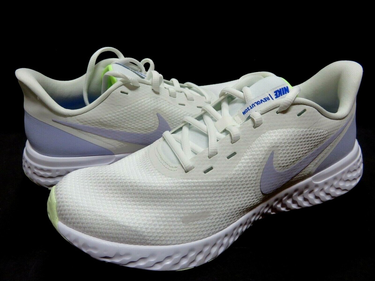 Nike Revolution BQ3207-110 Summit-White/Violet Women's Size