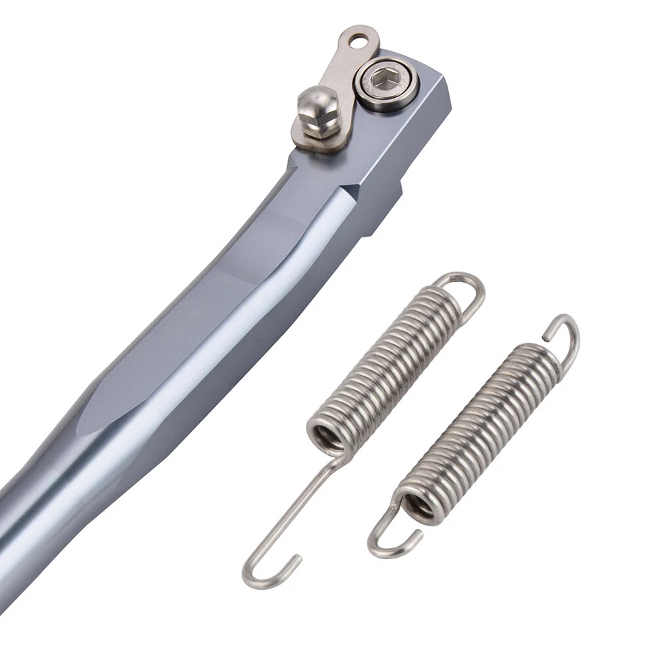 Para KTM 250 EXC 1998-2007 Soporte Lateral Pata de Cabra Aluminio Forjado + Plástico ABS Nuevo Foto 2 de 4