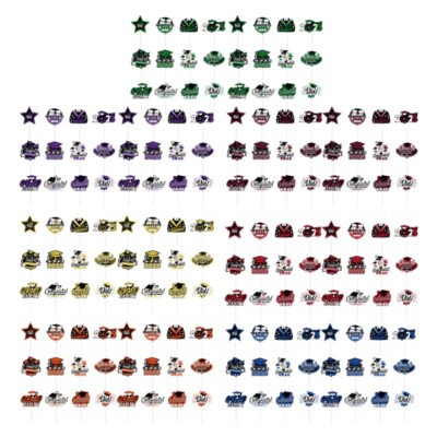 24PCS Cake Decoration Set Cake Toppers Graduation Cake Accessory Cake Adornment