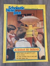 1981 Scholastic News Pilot Vol. 38 No. 2 September 18 "A Robot at School"