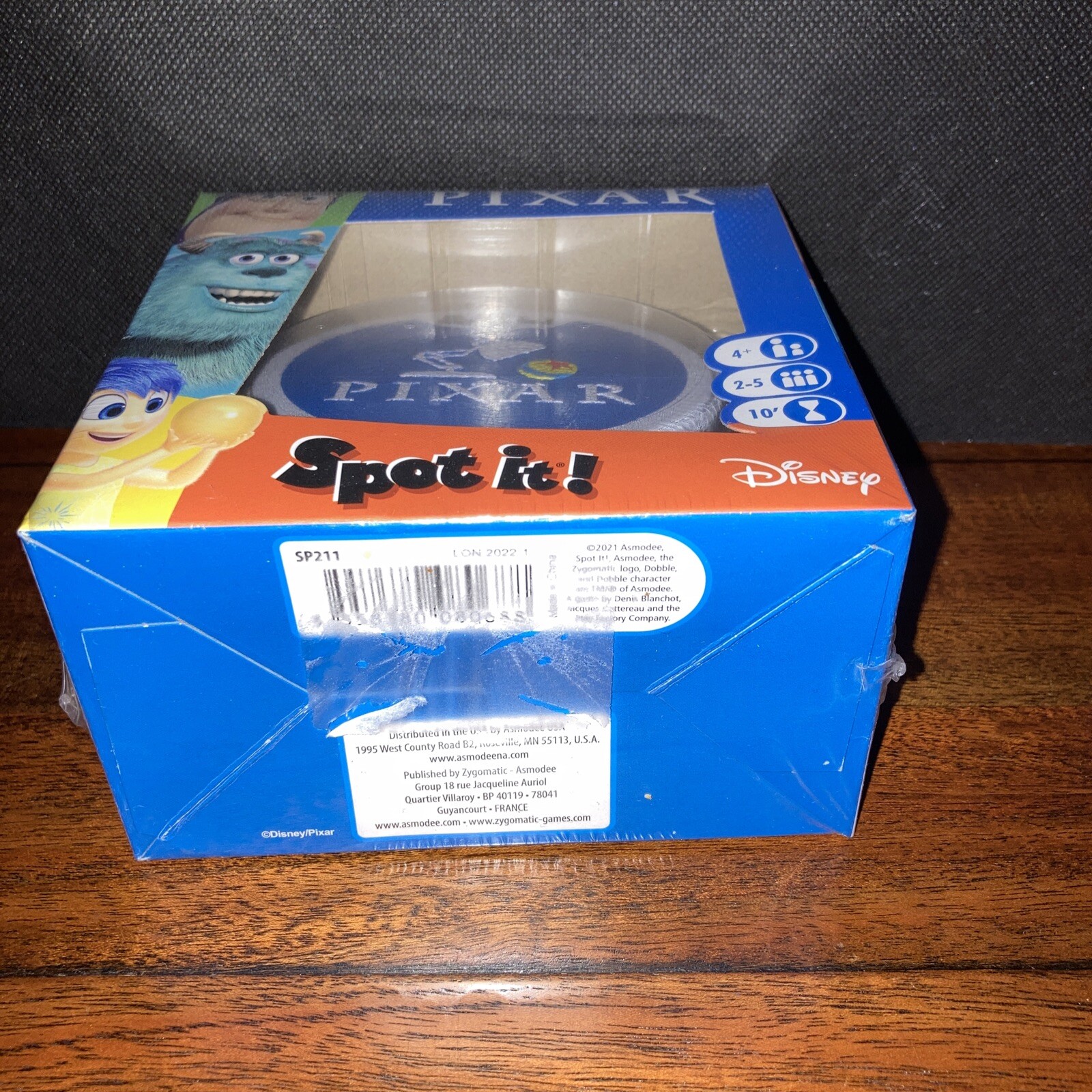 Spot It Game Disney Pixar Version Brand New Dobble Game Zygomatic