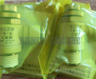 One NEW CKD SC3W-8-6 throttle valve speed control valve