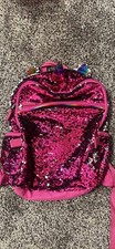 Pink Sequin Unicorn Backpack