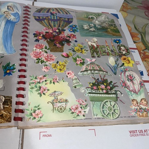 VINTAGE Holiday SCRAPBOOK DIE CUTS Very Detailed RARE - Picture 7 of 12