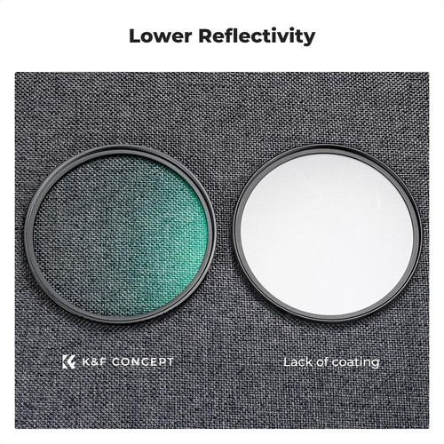 Filtro K&F Concept Nano-K Black-Mist 1/8 82 mm Black Promist 1/8 37-82 mm - Imagen 70 de 102