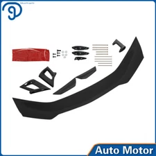 1LE Style Rear Wing Trunk Spoiler Kit For Chevy Camaro 2016-2021 ZL1 Gloss BLK