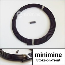 Classic Mini Roof Gutter Moulding Trim & Clip BLACK INC. FREE POSTAGE