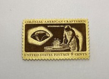 Raro - Francobollo 8 Centesimi Cappellaio Epoca Bicentenario Americano 1972 Nuovo Mai Cerniera OG