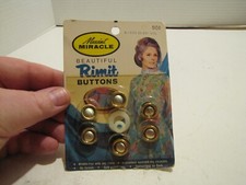 VTG NIP MAXANT MIRACLE RIMIT BUTTONS SZ 24 5/6" DIAMETER