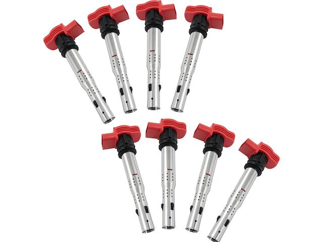 TRQ 33QG84X Ignition Coil Set Fits 2008-2012, 2014-2015 Audi R8 4.2L V8