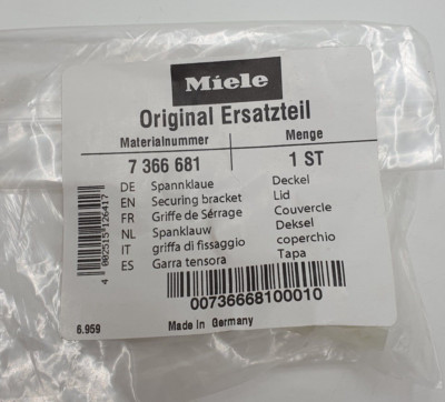 Spannklaue Deckel Trockner T.Nr. 7366681