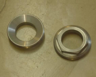 Ariel Muttern f. Lenkermontage /Paar 20 TPI. 4854-34. Handlebars Mounting Nuts