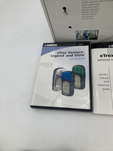Garmin eTrex Legend GPS Handheld Personal Navigator w DVD Manuals & Cable Bundle - Picture 12 of 14