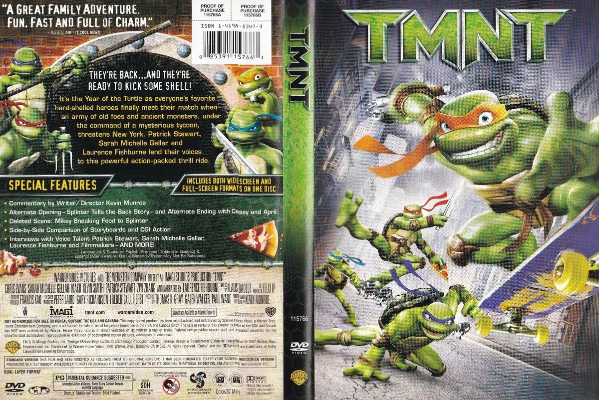 【C】DVD TMNT (Fullscreen DVD, 2007) 85391157663| eBay