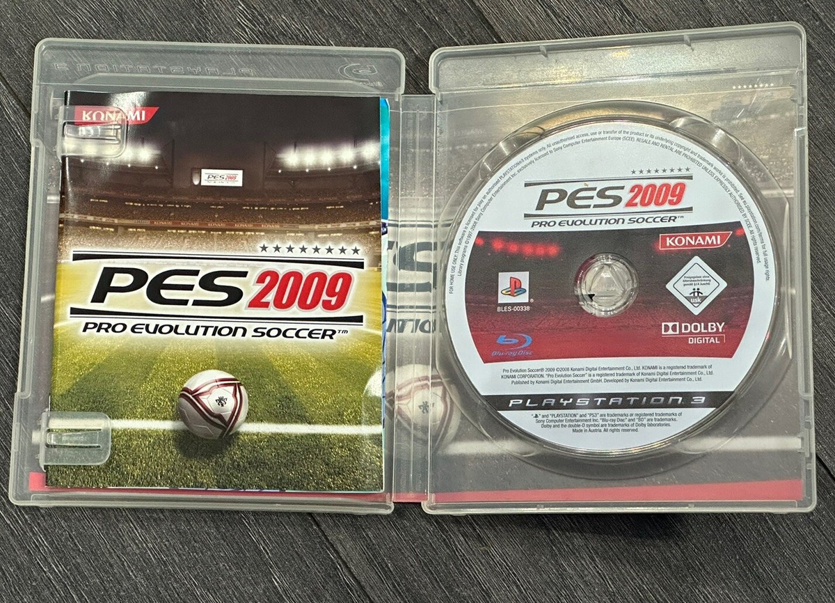 Pes 2009 PS3 PLAYSTATION Excellent Conditions Complet sony