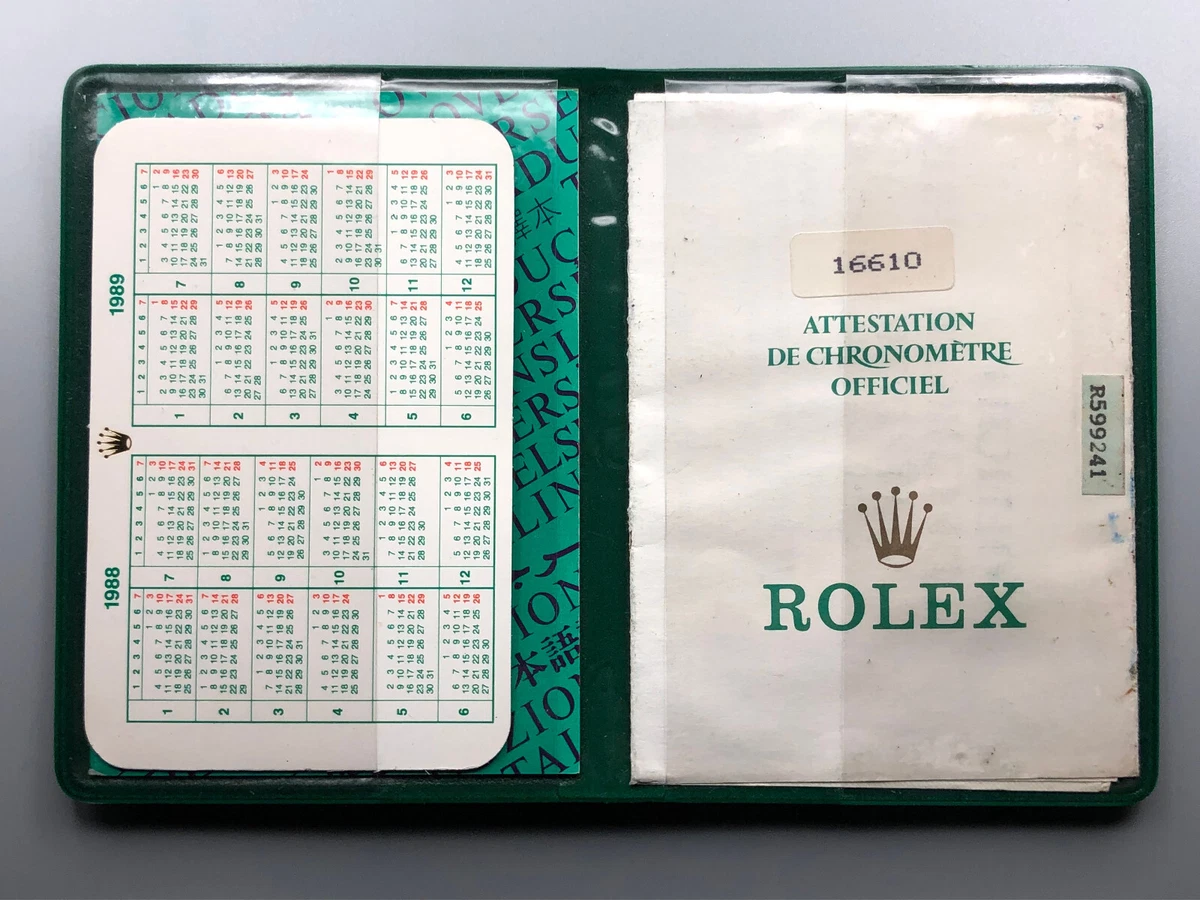 Rolex 16610 nos top