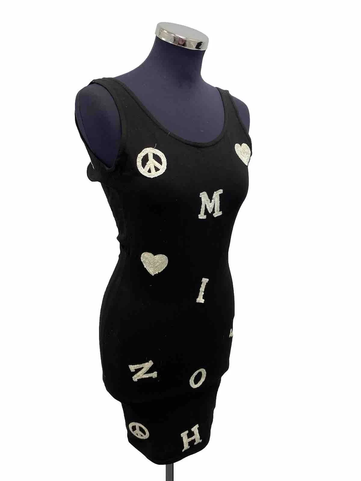 MOSCHINO JEANS ABITO DONNA WOMAN DRESS VINTAGE JHD7181