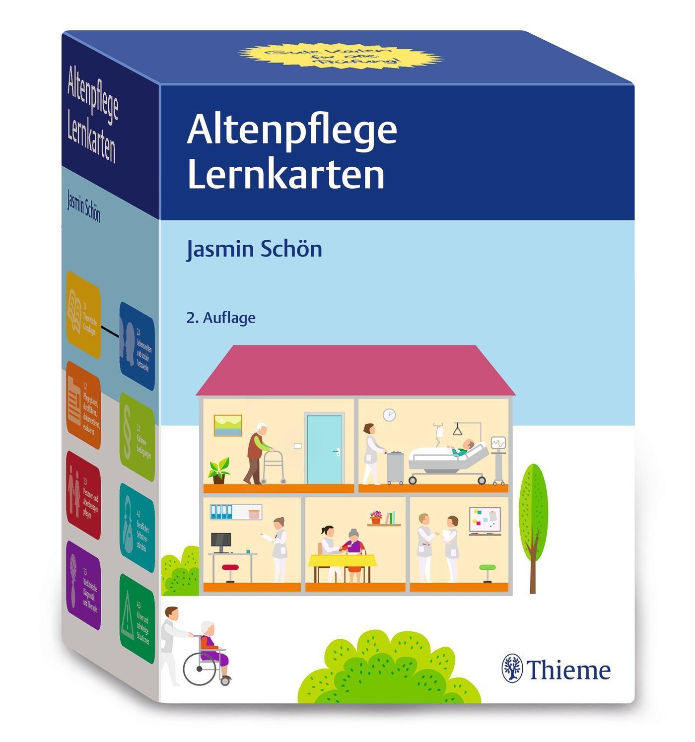 Thumbnail - Altenpflege Lernkarten | Jasmin Schön | Box | Lernkarten | 468 S. |
