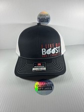 Richardson 112 Trucker Hat Black w/ White Mesh, Snapback,