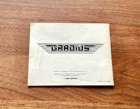 Nintendo NES Gradius - Modul + Spielanleitung + Nintendo Schuber