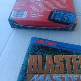 Blaster Master Nintendo NES ottime condizioni completo di scatola CIB scatola manuale