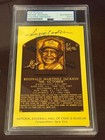 REGGIE JACKSON - PSA/DNA Slabbed - Autographed Signed Gold / Yellow HOF Plaque