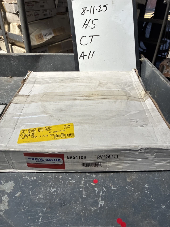 Disc Brake Rotor-4WD Real Value BR54109 - Image 2 of 2